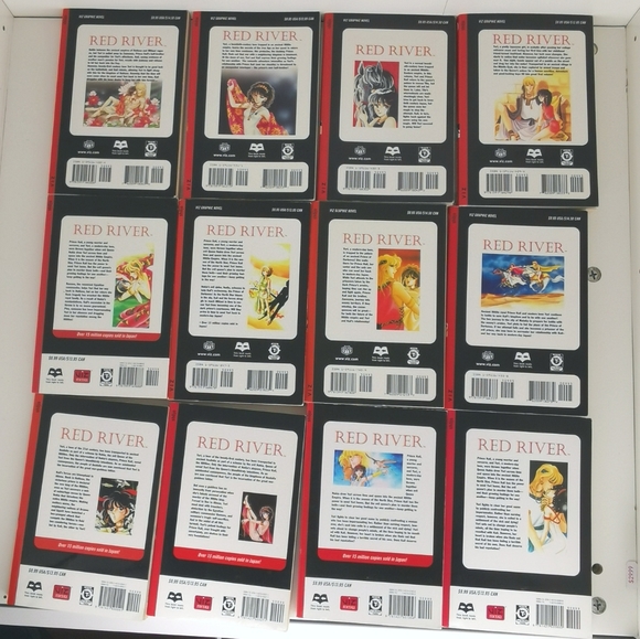 Red River Manga Set 1-15 OOP Rare - Picture 6 of 10